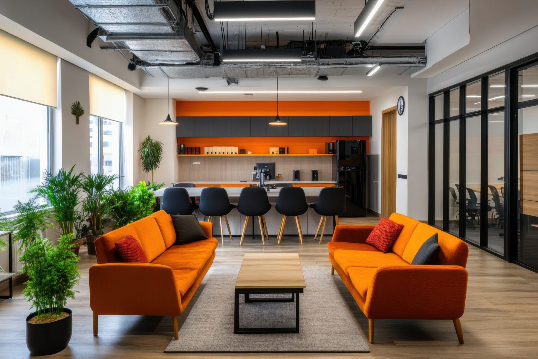 New York City Modern Break Room | Office Food | Office Snack Upgrade